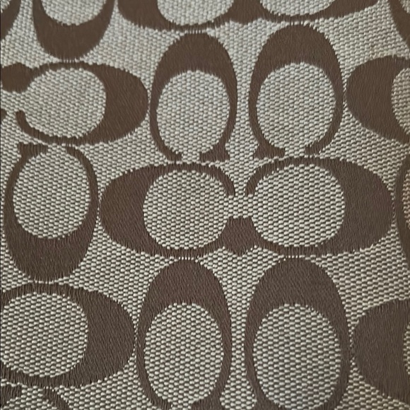 Coach Monogram Rain Boots - Black and Tan - Picture 9 of 17